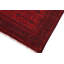 Tapis rouge foncé en laine noué à la main de style oriental Madonia 9 pi 9 po x 12 pi 7 po