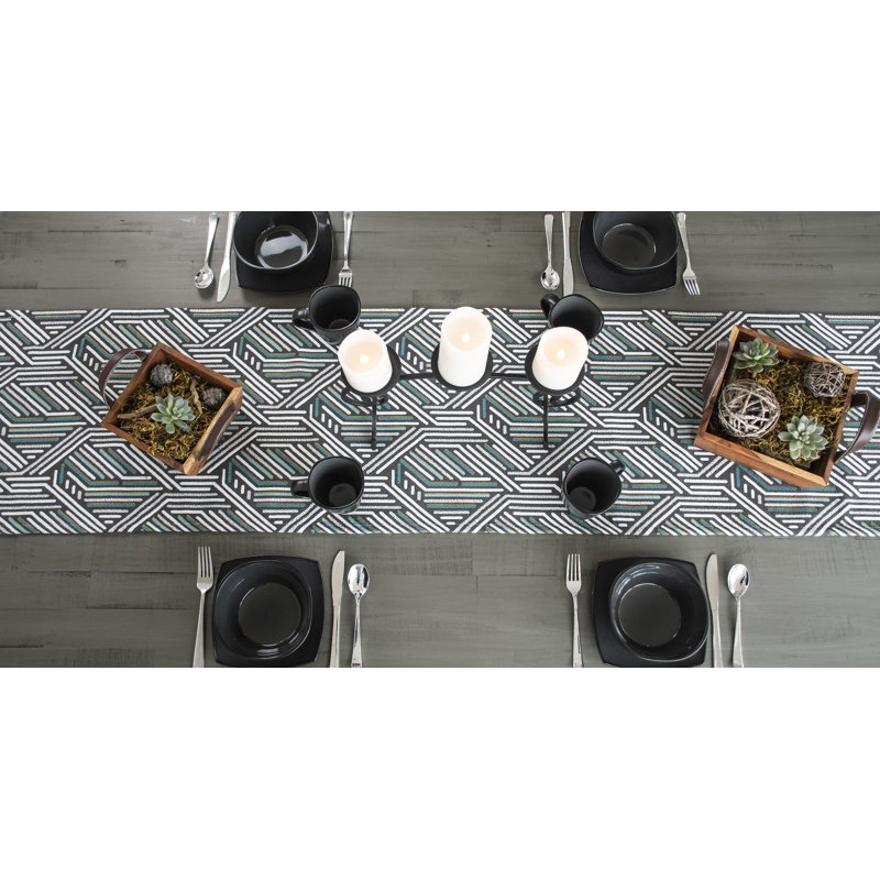 Chemin de table Darion Weave, 90 po x 16 po