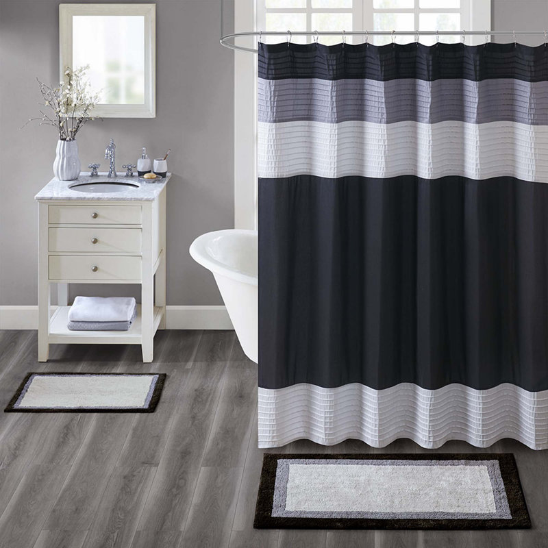 Skid Resistant Tufted Bath Rug, Single - 20"L x 30"W