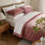 Ensemble de couette en velours de luxe 9 pièces - Rose King-134840856