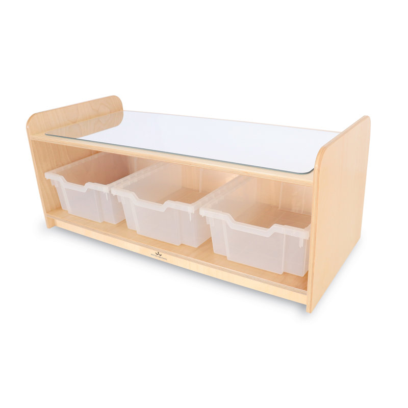 Table d’enfant avec dessus en miroir