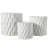 Tebikerei 3-Piece Ceramic Pot Planter Set