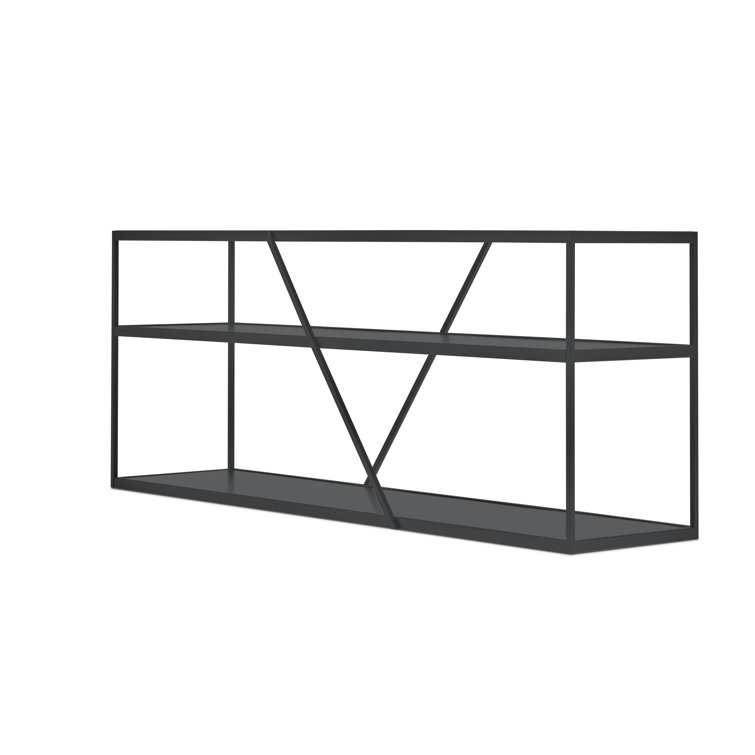 NeedWant Long and Low Shelving, Modern Storage Furniture