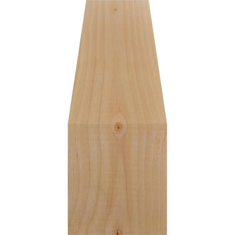 Attelle de genou olympique, Sapin de Douglas, H 16 po x l 5,5 po x P 12 po, Attelle lisse