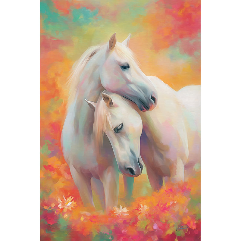 Art mural sur toile tendue, L 30 po x H 40 po x P 1,5 po