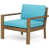Teal Cushion/Light Brown Frame is unavailable