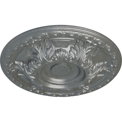 Endurathane Granada Ceiling Medallion, 23 3/8"OD x 3 5/8"ID x 2 1/2"P (Fits Canopies up to 7 1/8")