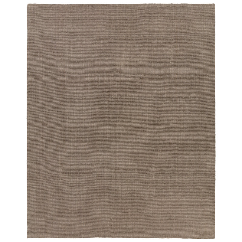 Birchwood Natural Solid Taupe Area Rug (5'X8'), Rectangle 5' x 8'
