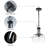 1- Light Modern Clear Glass Dome Pendant Light -560077160