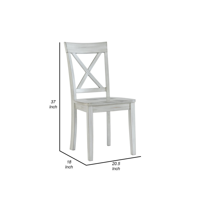 Chaise d'appoint Cleothis en blanc
