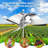 2 Pack Reflective Wind Powered Scare Devices, Upgraded Spinning Reflective Kites For Yard, Garden, Rooftop And Vegetable Gardens, All Birds Such As Woodpeckers And Pigeons Will Leave