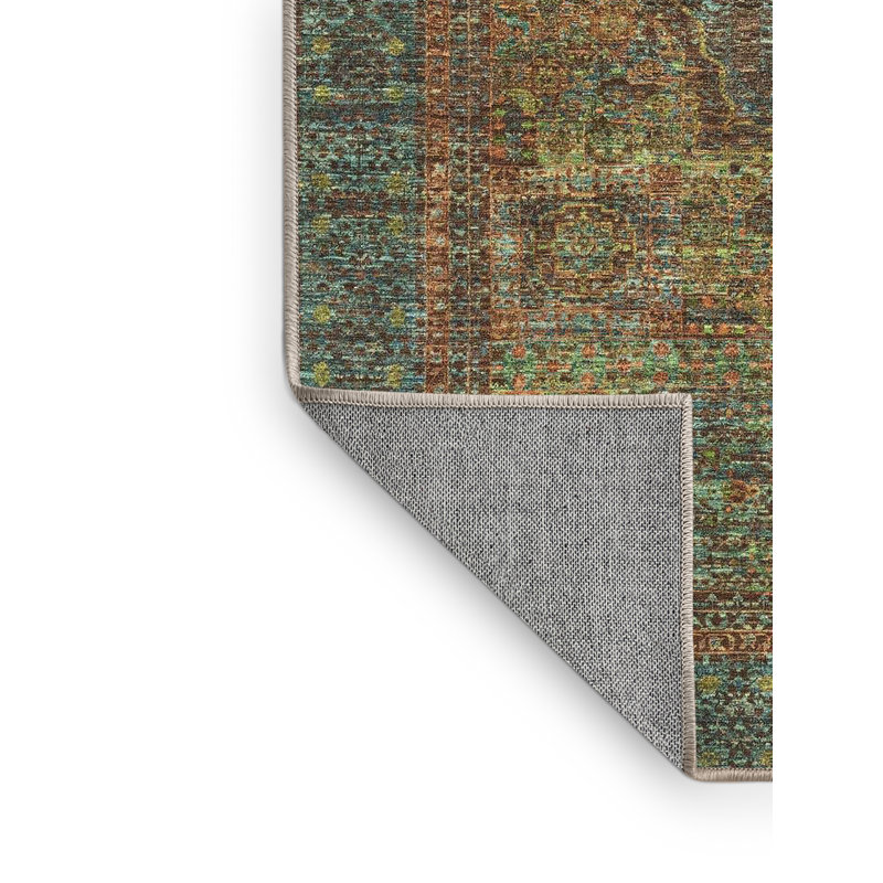 Tapis abstrait 100% lavable à la machine 2353 ABS2353, Rectangle 2 pi x 4 pi