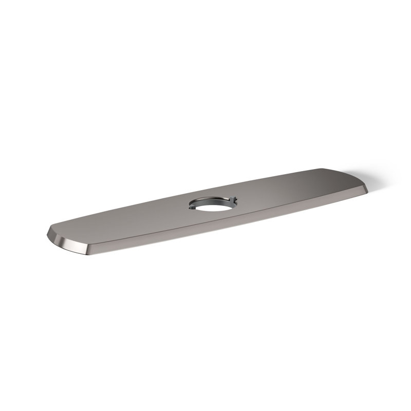 Écusson de robinet de cuisine Graze, Titane
