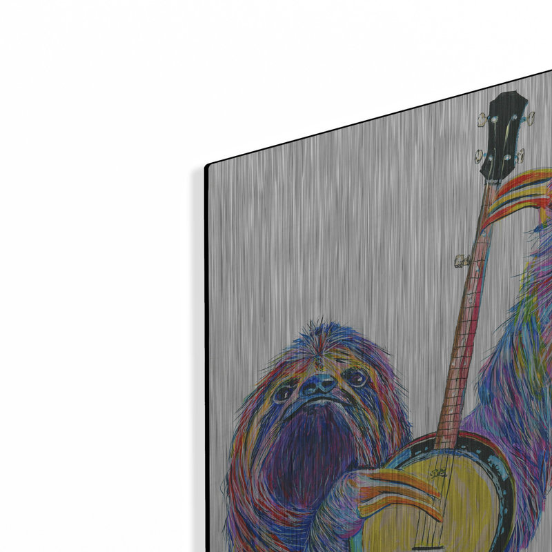 «Slow Banjo» par Melissa Symons, H 16 po x l 12 po