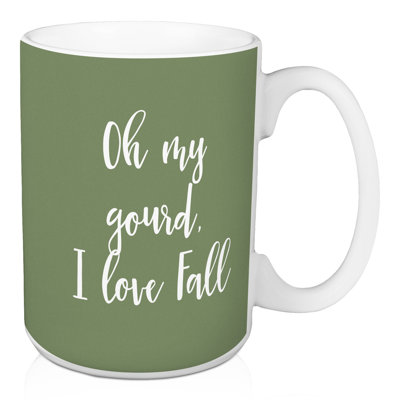 Grande tasse à café oh my gourde i love automne Lotti