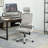 Ergonomic Office Chair, High Back Desk Chair with Flip-up Armrest, Rotatable Headrest, Tilt Function, Adjustable Lumbar Support, Swivel Wheels, Mesh Computer Chair for Home Study, Black-821219520-821219522