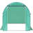 Walk-In Tunnel Greenhouse With Galvanized Steel Hoops, Zippered Door, And 6 Roll-Up Windows For Year-Round Plant Protection-124683687