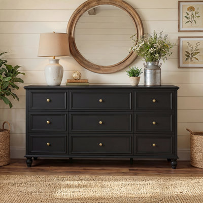 Armoire de rangement élégante à 9 tiroirs
