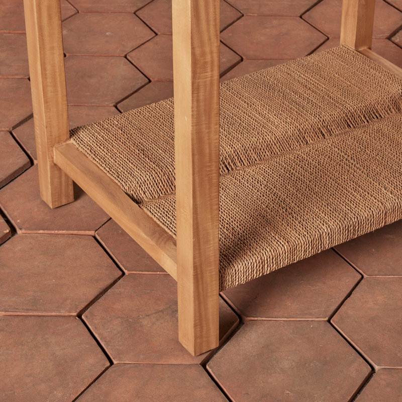 Textura Bedside Table in Natural, Natural