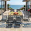 Table de patio d'extérieur en aluminium-876626930