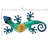 Aeihso UV Resistant Animals Wall Decor
