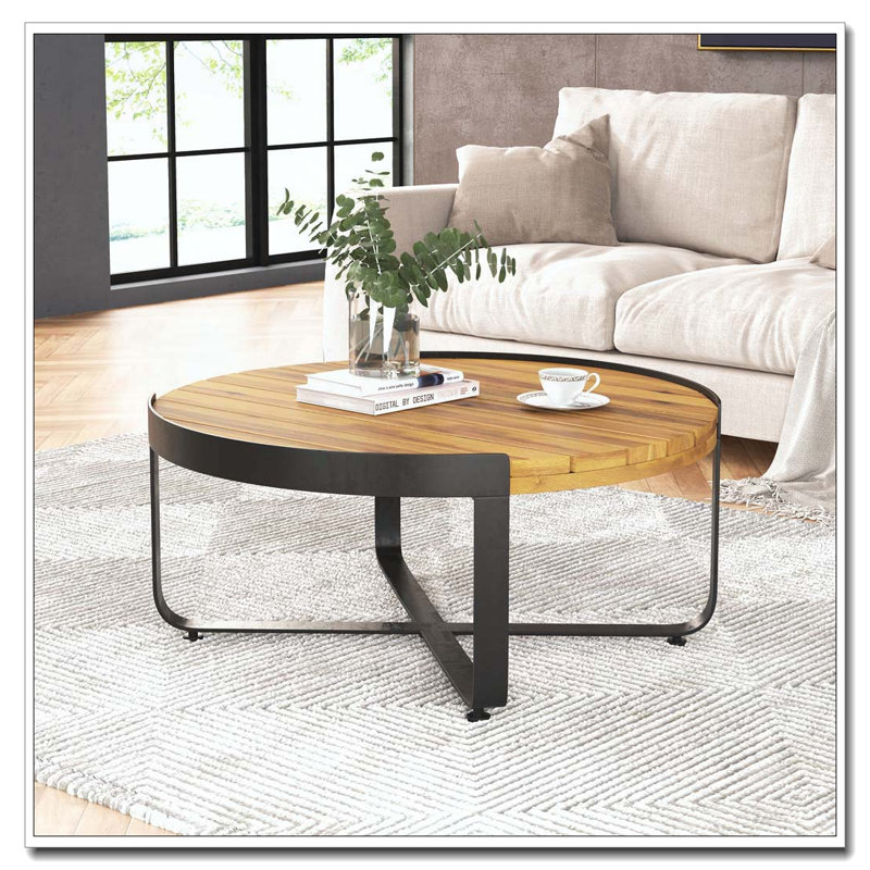 Table basse, Teck