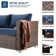 Bhairavi 6 - Person Modular Patio Conversation Sets with Cushions