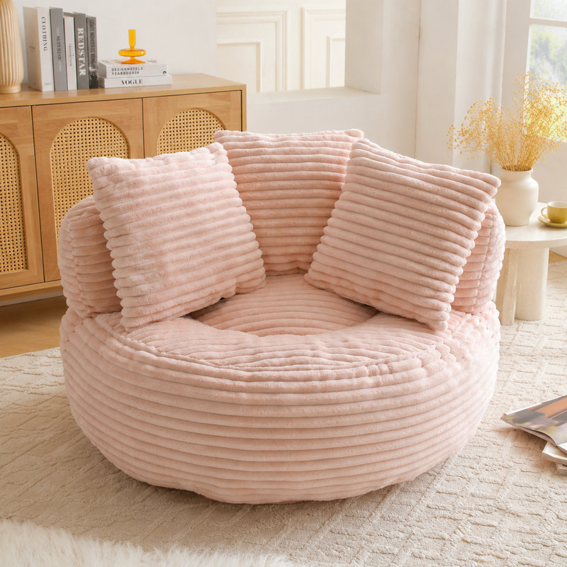 Très grand canapé-lit à dossier haut pour adultes et enfants, grand fauteuil pré-rembourré en tissu doux, grand canapé rembourré et confortable