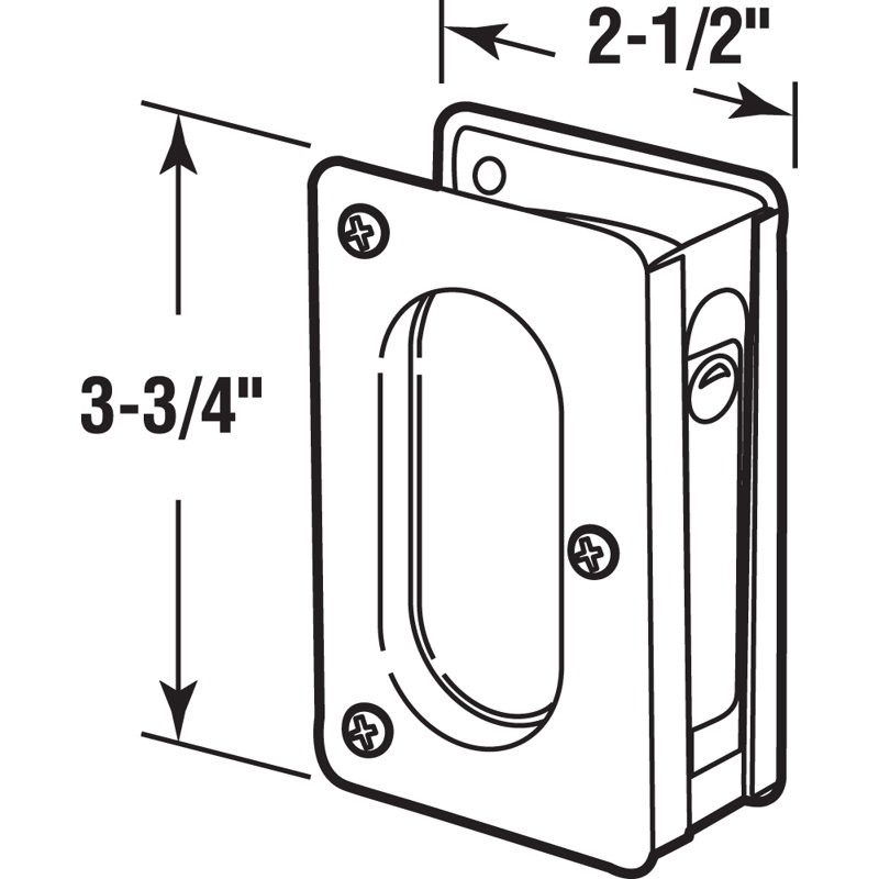Quincaillerie de porte à passe-tringle Prime-Line