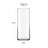 Cylinder 12 Piece Table Vase Set