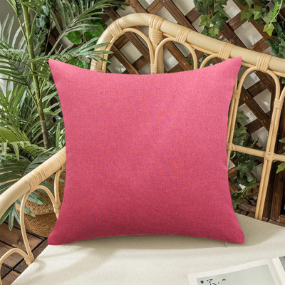 Set of 2 colorful Indoor/Outdoor Throw Pillows  FULL set with inserts 20"x20"