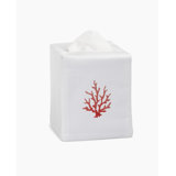 Coral Knot Red Tissue Box Cover