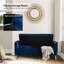 Ageet Modern Velvet Flip Top Storage Bench-1762711045