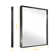Lohoski Rectangle Wall Mounted Mirror with Aluminum Metal Frame, Beveled Decorative Thin Framed Accent Mirror, Horizontal and Vertical