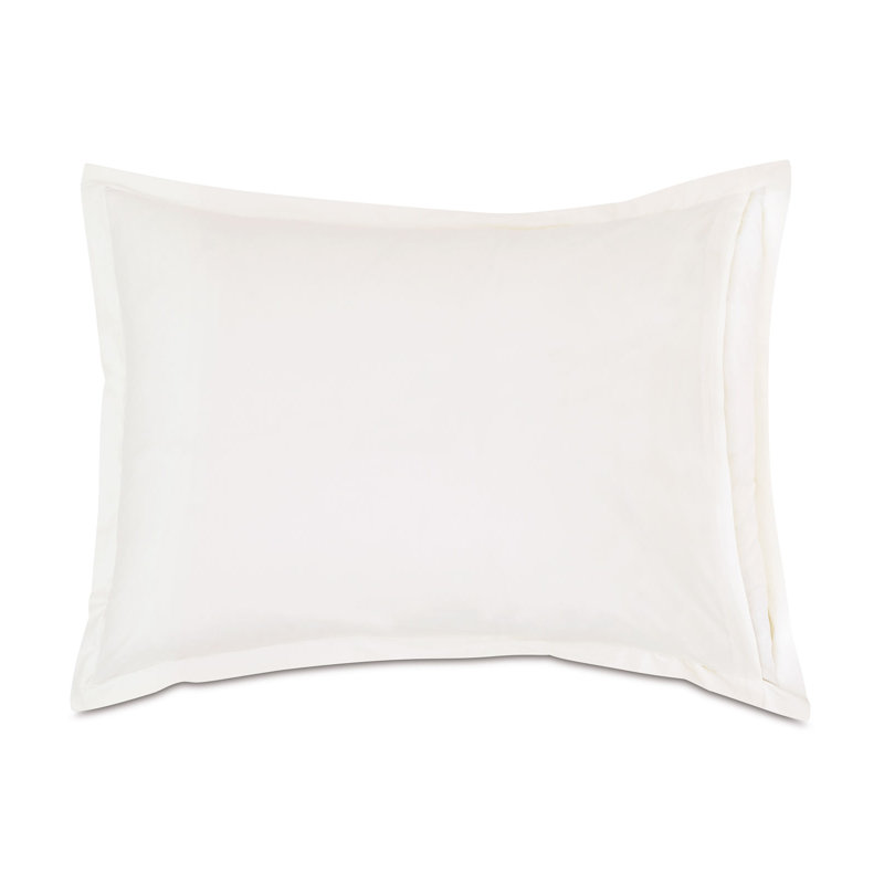 Taie décorative Tessa Percale, Ivoire / bisque, Standard, Rayures multicolores