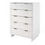 Commode 38 "Granville en blanc (5 tiroirs)-1536719119