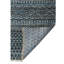 Tapis bleu / gris noué à la main Legacy-84892003