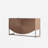 Artistic Curved Storage Sideboard Cabinet, Three-Dimensional Wave Texture Panel, Easy-Clean Faux Marble Countertop, Sturdy Metal Legs, Multi-Purpose 4-Door Buffet Cabinet for Nordic Minimalist Home Decor