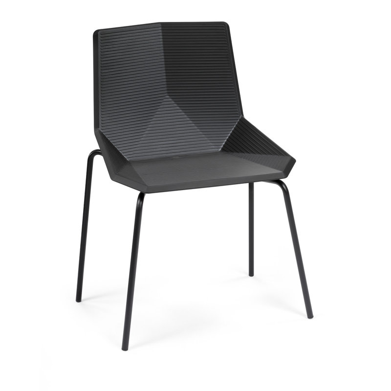 Dining Chair, Black, Black