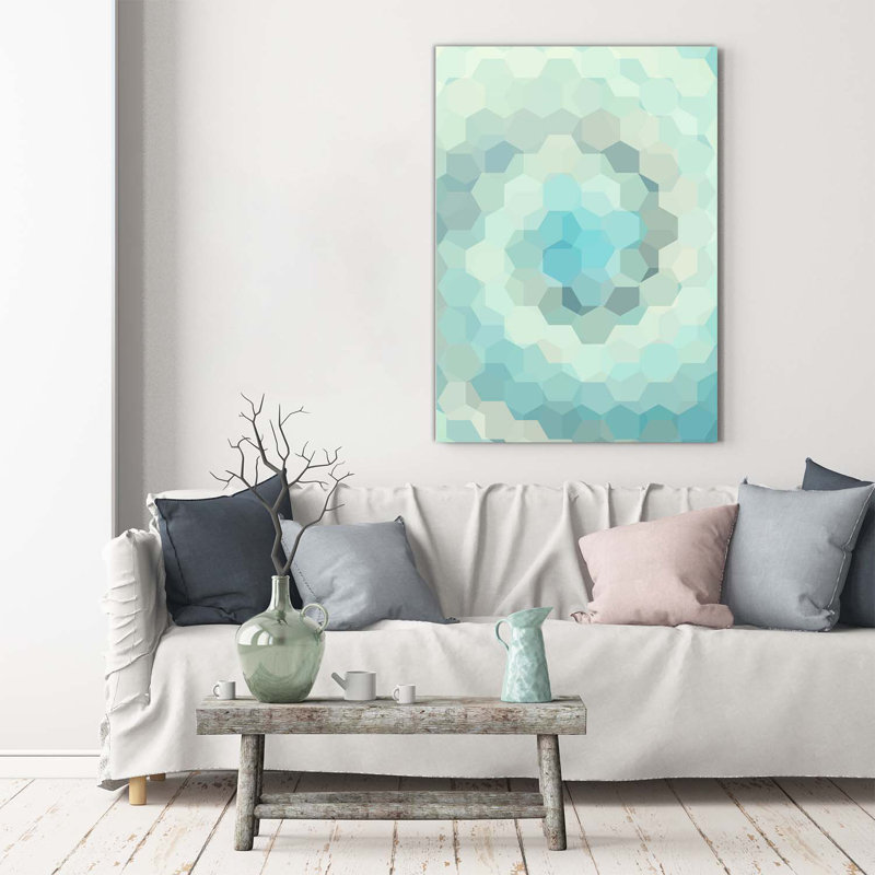 Abstraction Background - Wrapped Canvas Print
