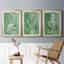 Toile encadrée de qualité supérieure Green Botanical I - prête à être accrochée-69982864-69982868