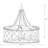 Jonaye 4 - Light Dimmable Drum Chandelier