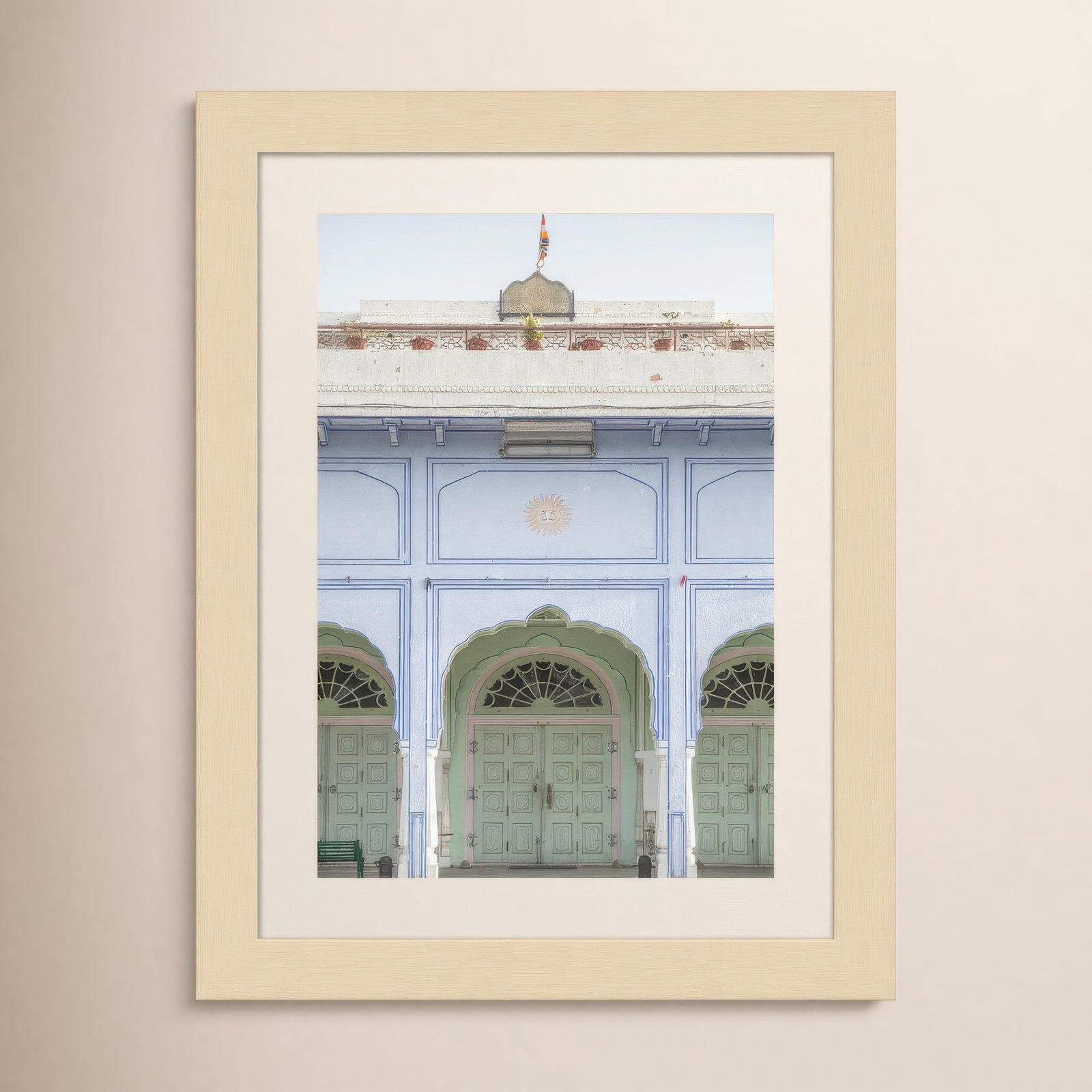 Sunshine Palace Print by Shot by Clint, Brown, 13" H x 10" W