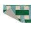 Hand Tufted Wool Geometric Area Rug in Emerald/Aquamarine-1774272461