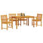 Ensemble repas 5 pièces vidaXL-61110713