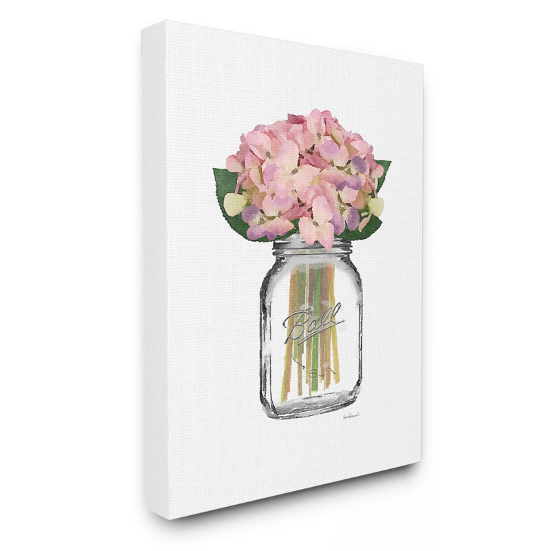 « mode motif fleur rose », impression sur toile, Toile tendue, H 30 po x l 24 po