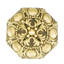 ASSORTED KNOB 1-1/4"; FLORENTINE GOLD-1434384594