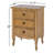Jahmar Nigel 21.5 in. W Rectangular Wood 3 Drawer Accent Chest-294695634