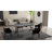 70" Foldable Poker Table, 8 Player Blackjack Game Table, Blue