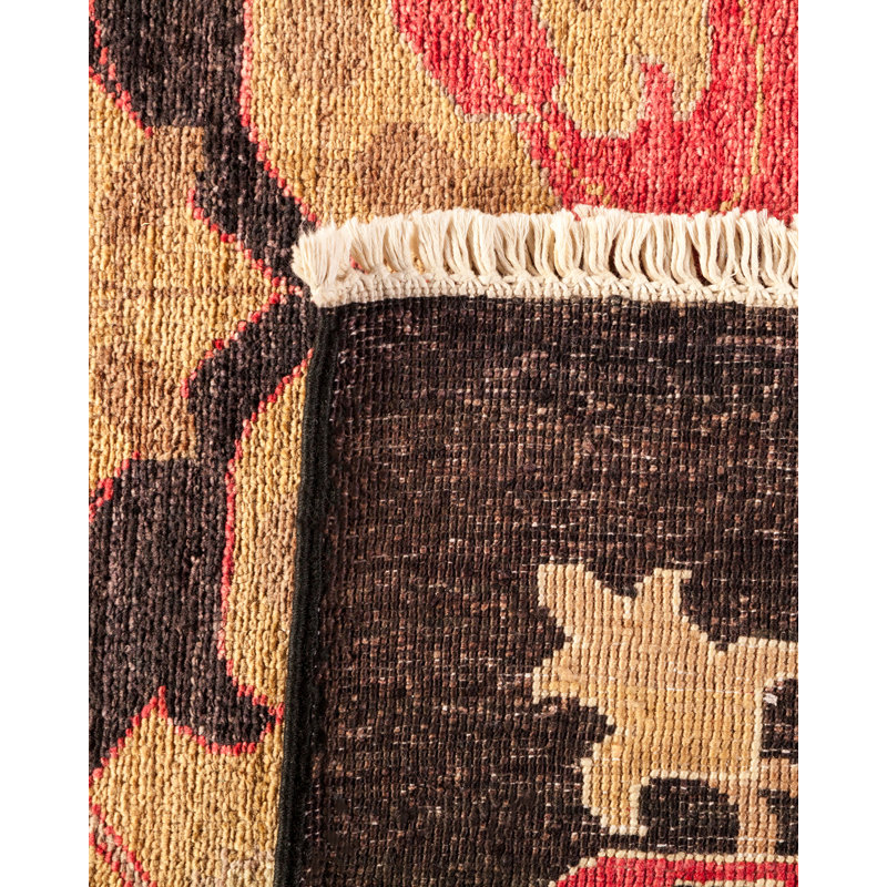 Arts & Crafts One-of-a-Kind 10' 1" X 13' 2" Hand Knotted Area Rug